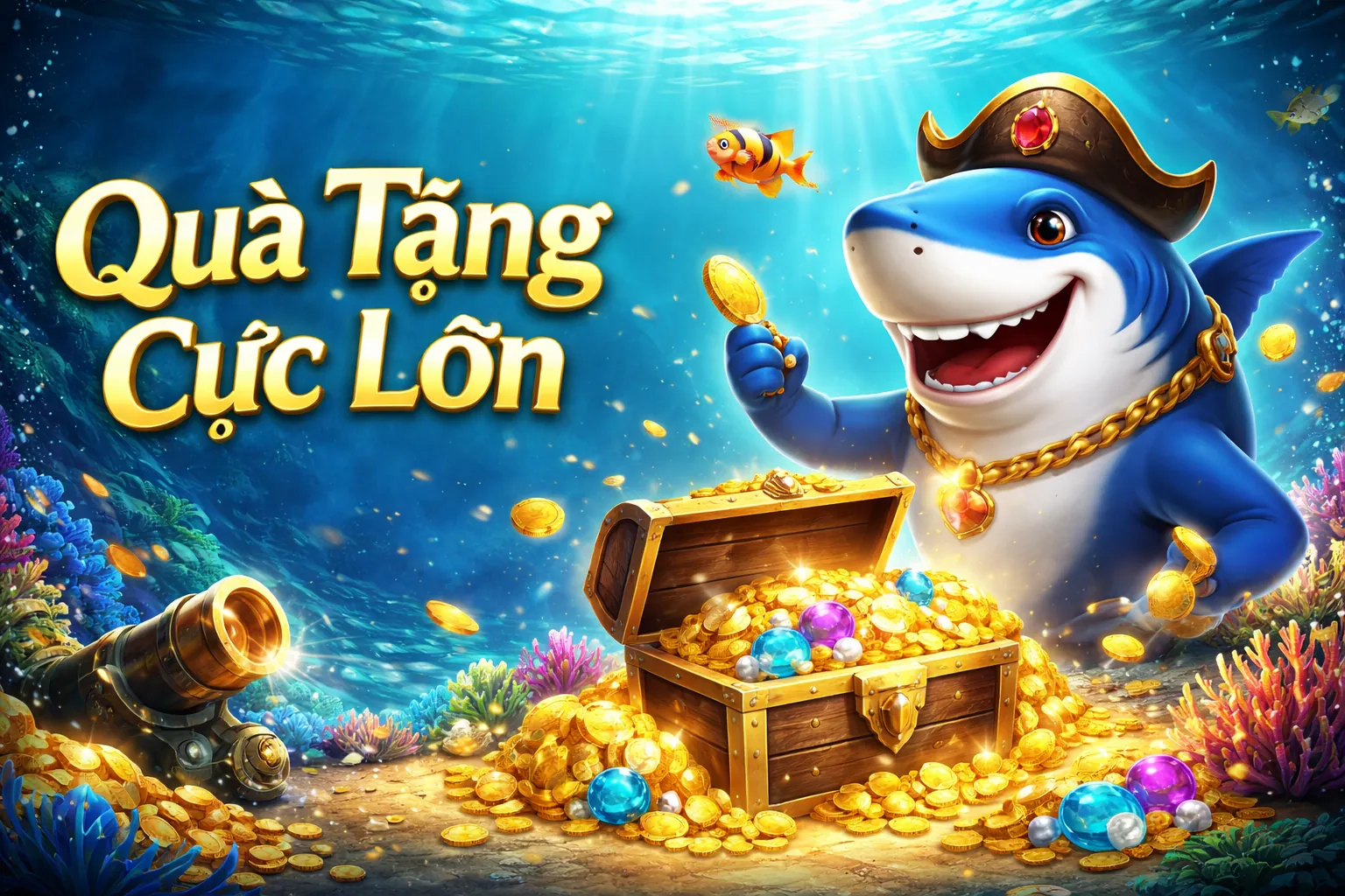Hình ảnh chính về mẹo chơi bắn cá tại trang game momo