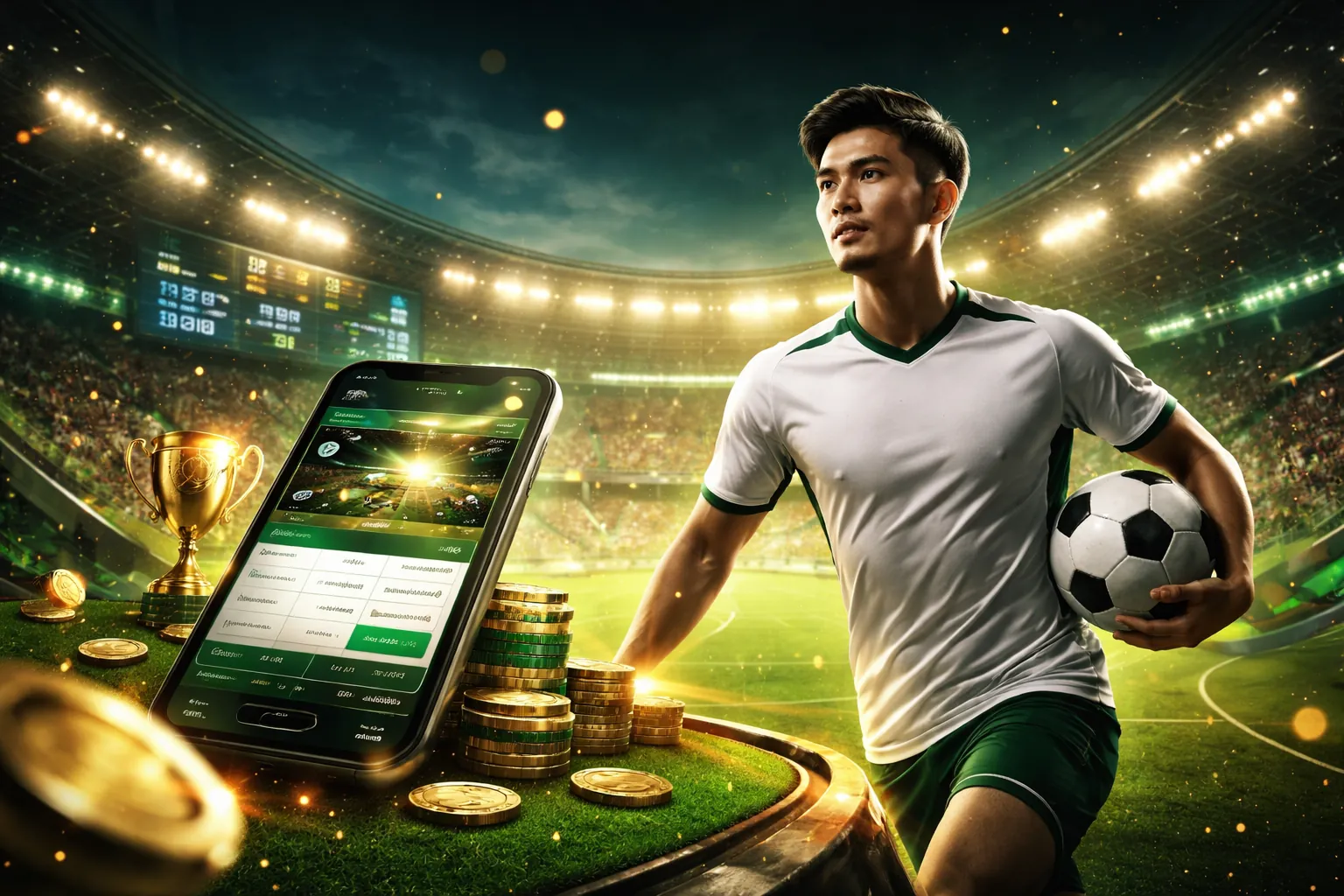 Cá cược bóng đá sôi động tại Trang Game Momo